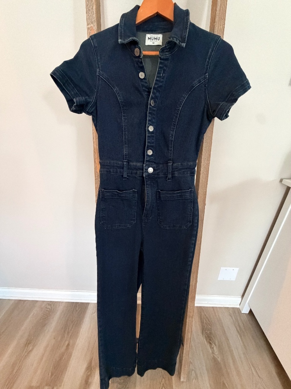 Show Me Your Mumu Cropped Everhart Jumpsuit ~ Thunder